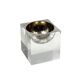 Space age clear lucite ashtray, Italy 1970s
