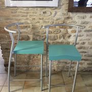 Pair of vintage stools hi glob by Philippe Starck, Kartell