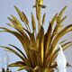 Wheat ear golden chandelier 5 branches.
