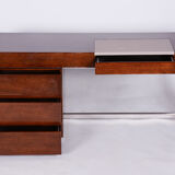 Mid-century walnut writing desk