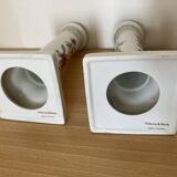 Pair of Villeroy & Boch Summerday candlesticks
