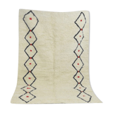 Handmade berber carpet 259 x 151 cm