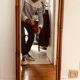 Miroir en rotin