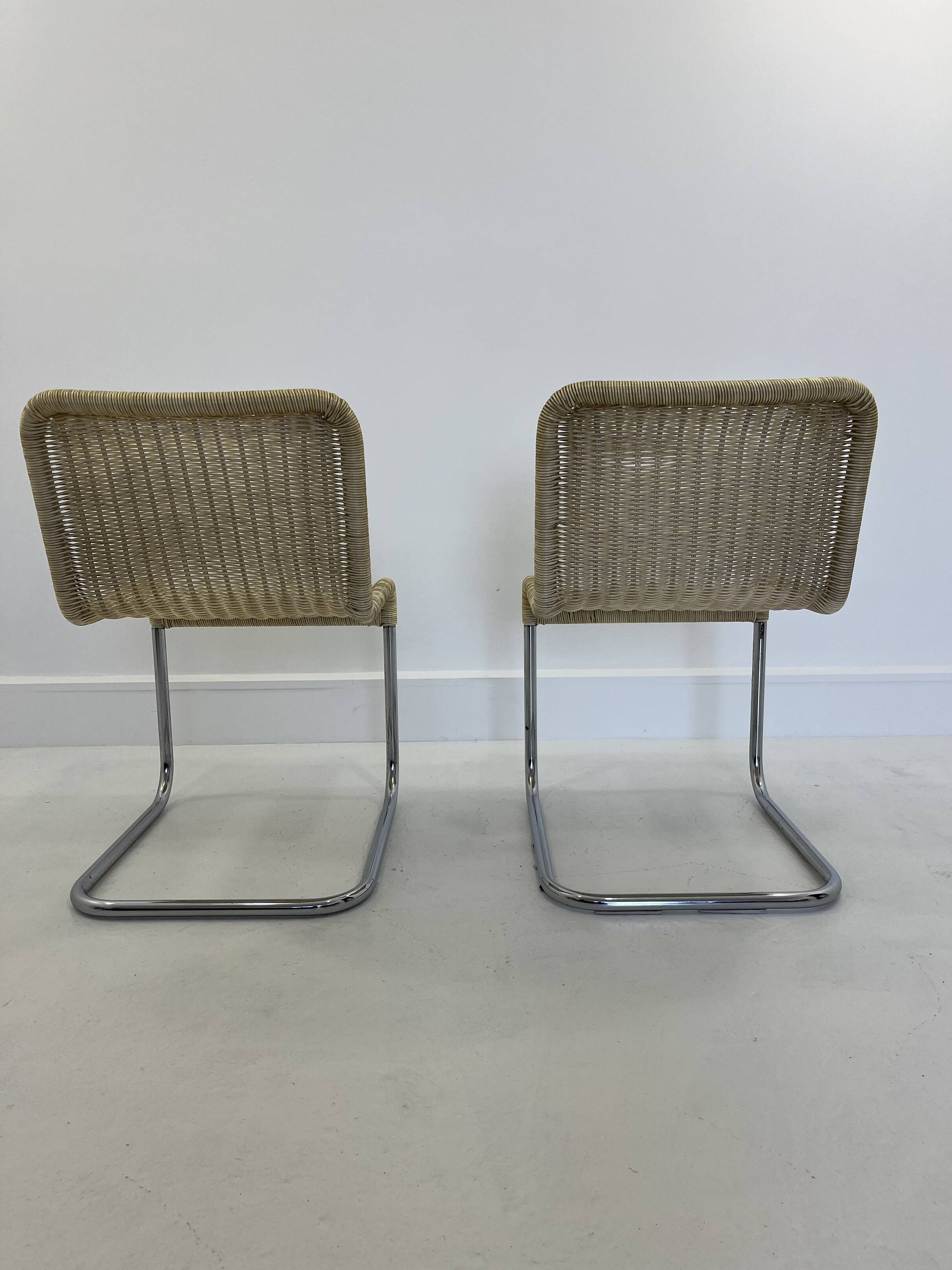 Set of Chairs by A. Lorenz for Tecta, Germany, 1970s
