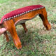 Repose-pieds ancien en bois