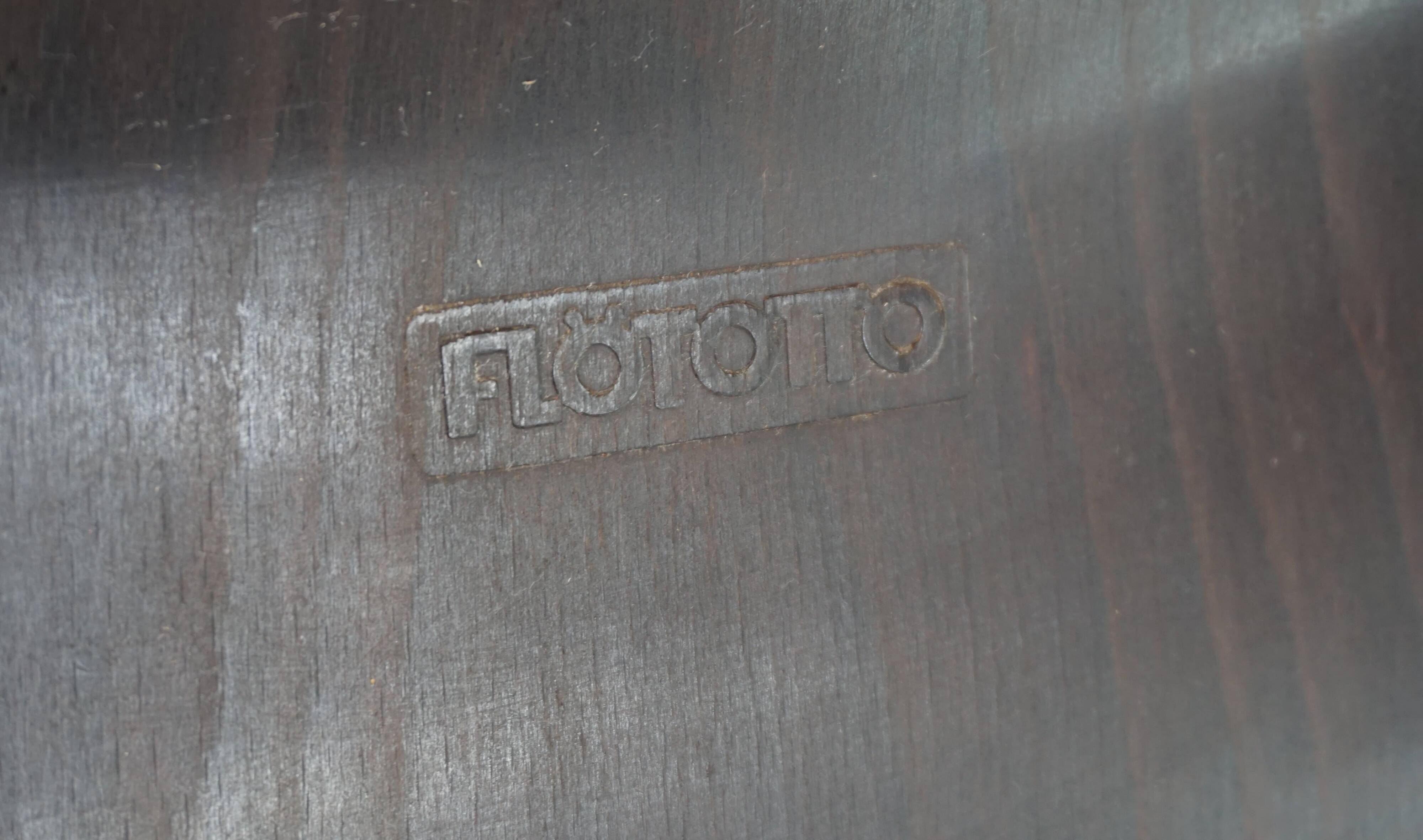 Flötotto set of 2 Pagwood chairs by Elmar Flötotto