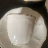 Set of 6 coffee cups and saucers