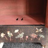 Chinese wardrobe, with mother-of-pearl inlays