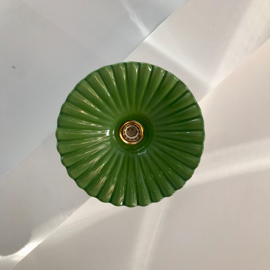 Vintage ceramic pendant lamp