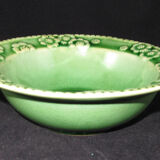 Bowl or empty pocket in green porcelain