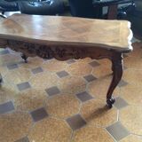 Table basse en merisier