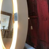 Backlit mirror