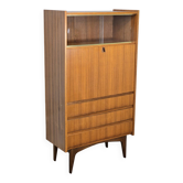 Scandinavian style display cabinet from the 1970s