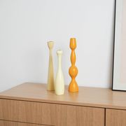Pastel-colored candlestick, Danish design, 1970s, made in Denmark