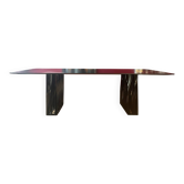 Italian design black beech table