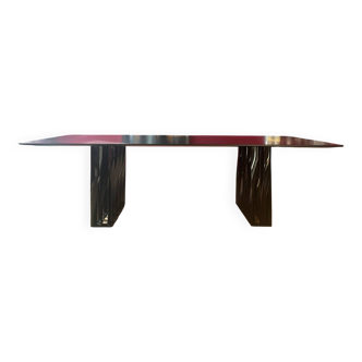 Italian design black beech table