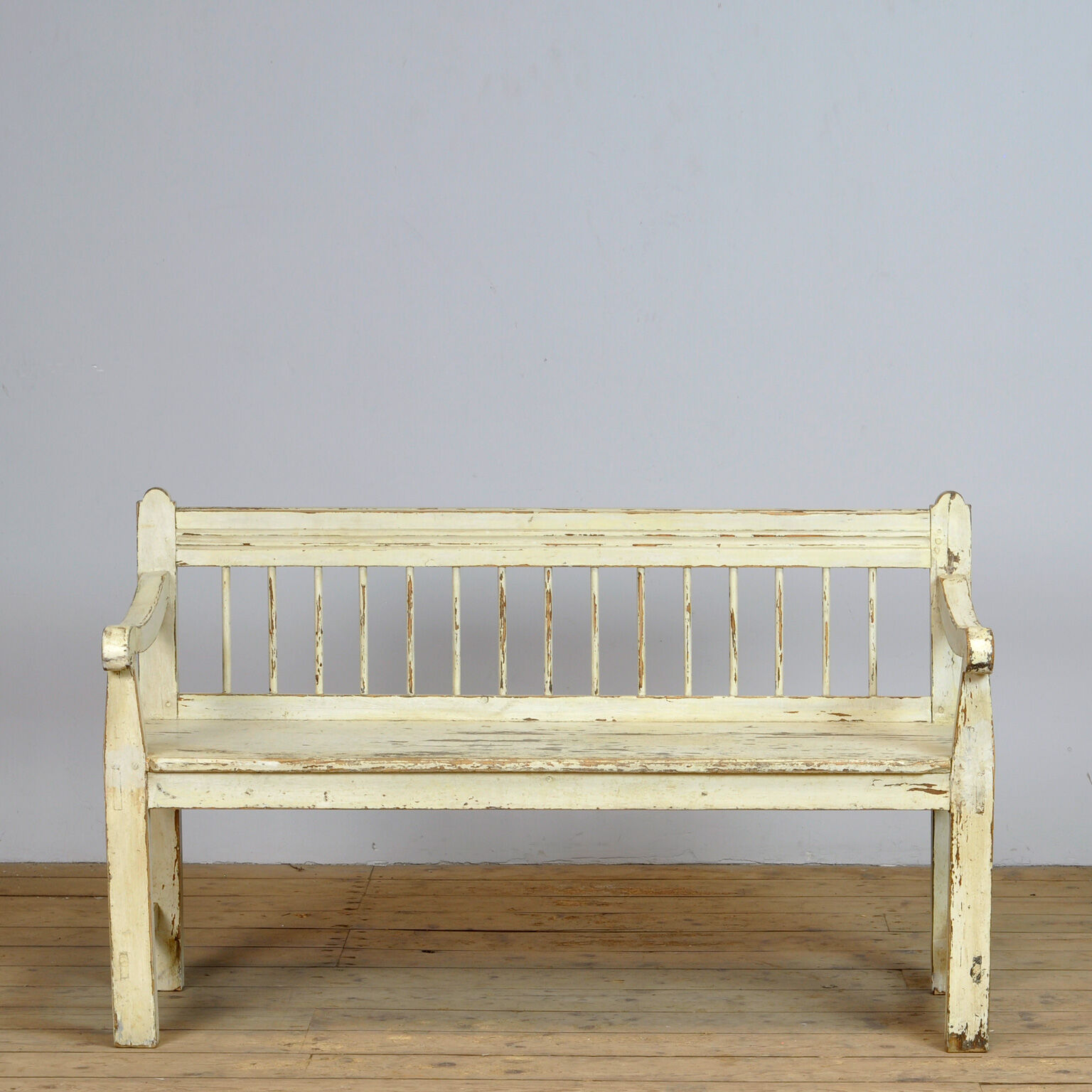 Antique Pine Bench, 1930s