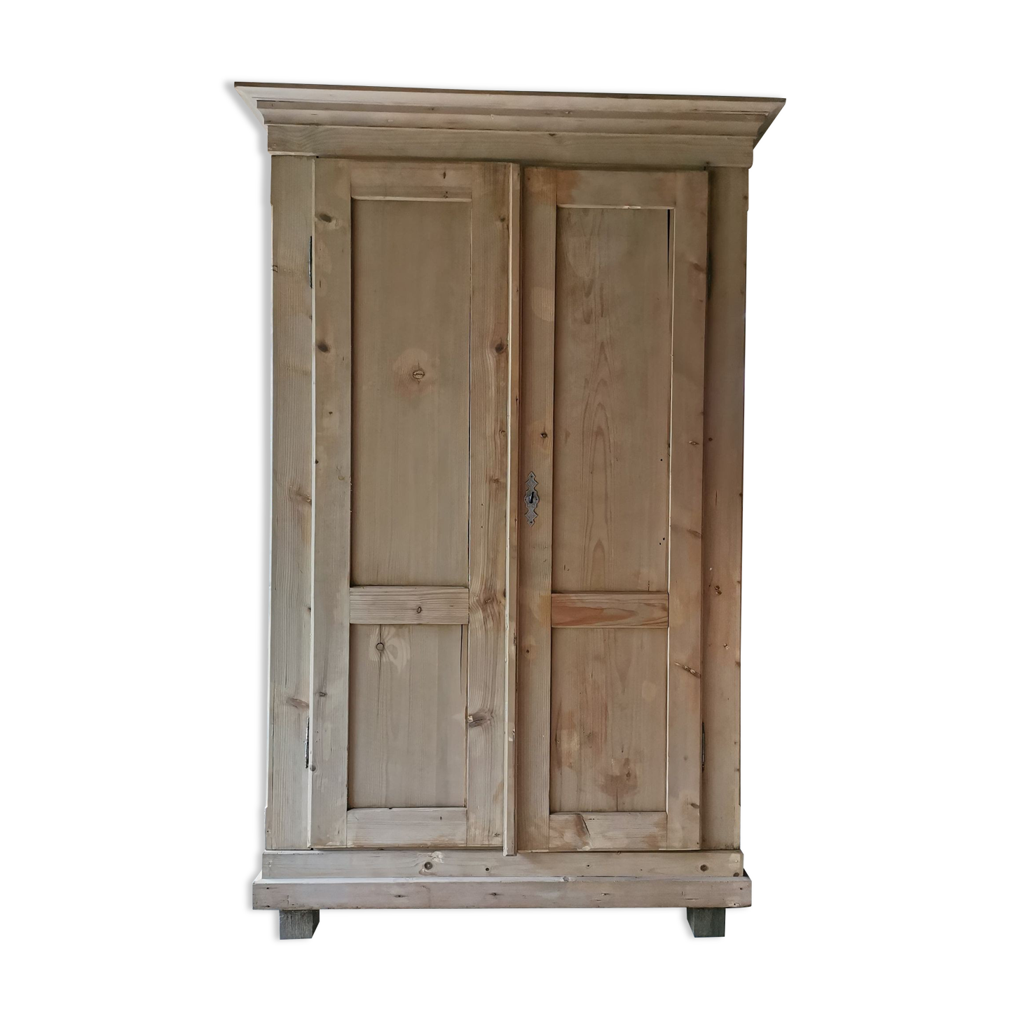Solid pine wardrobe