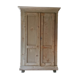 Solid pine wardrobe