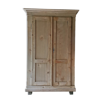 Solid pine wardrobe