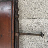 Pair of walnut doors
