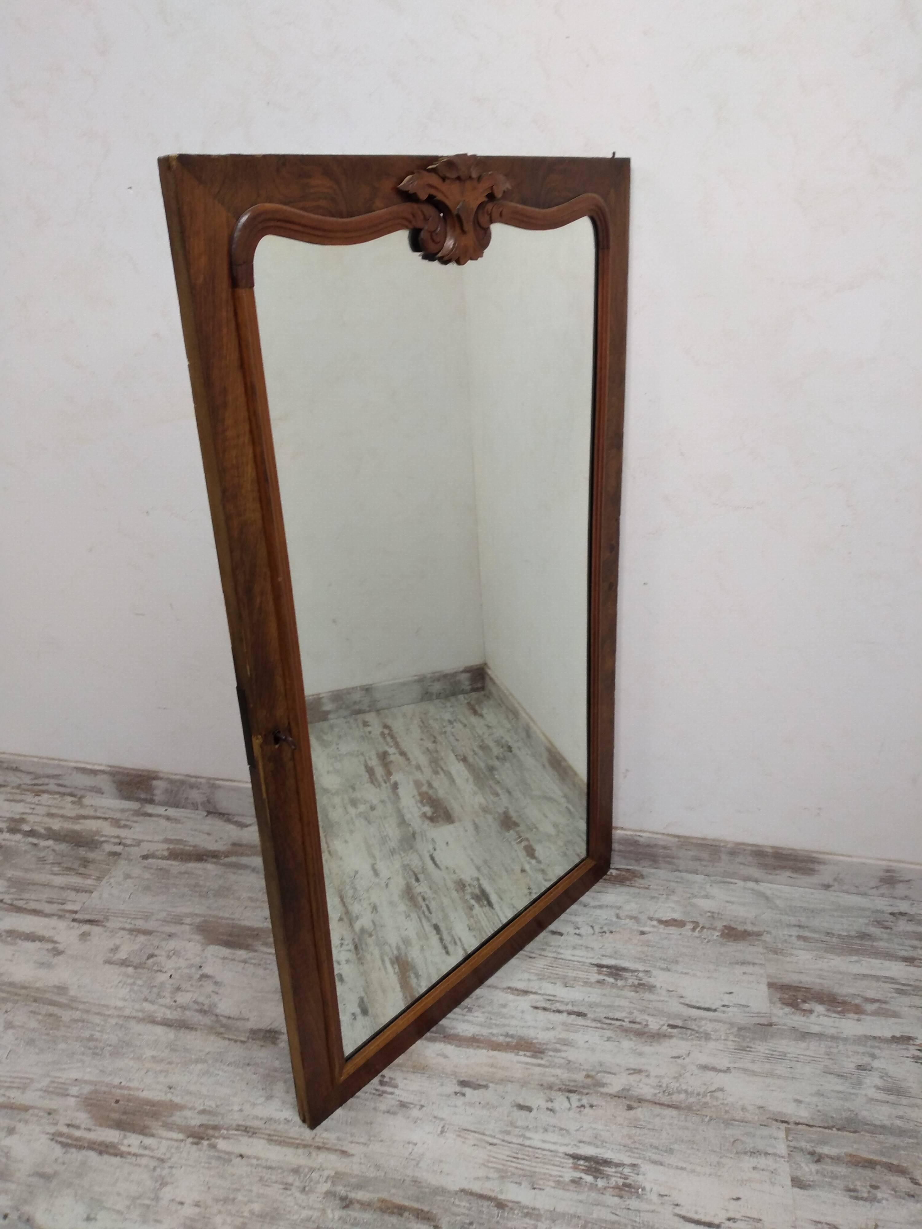 Old bonnet door - mirror