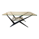 Angelo Ostuni - Coffee table with double glass top - Design 1950