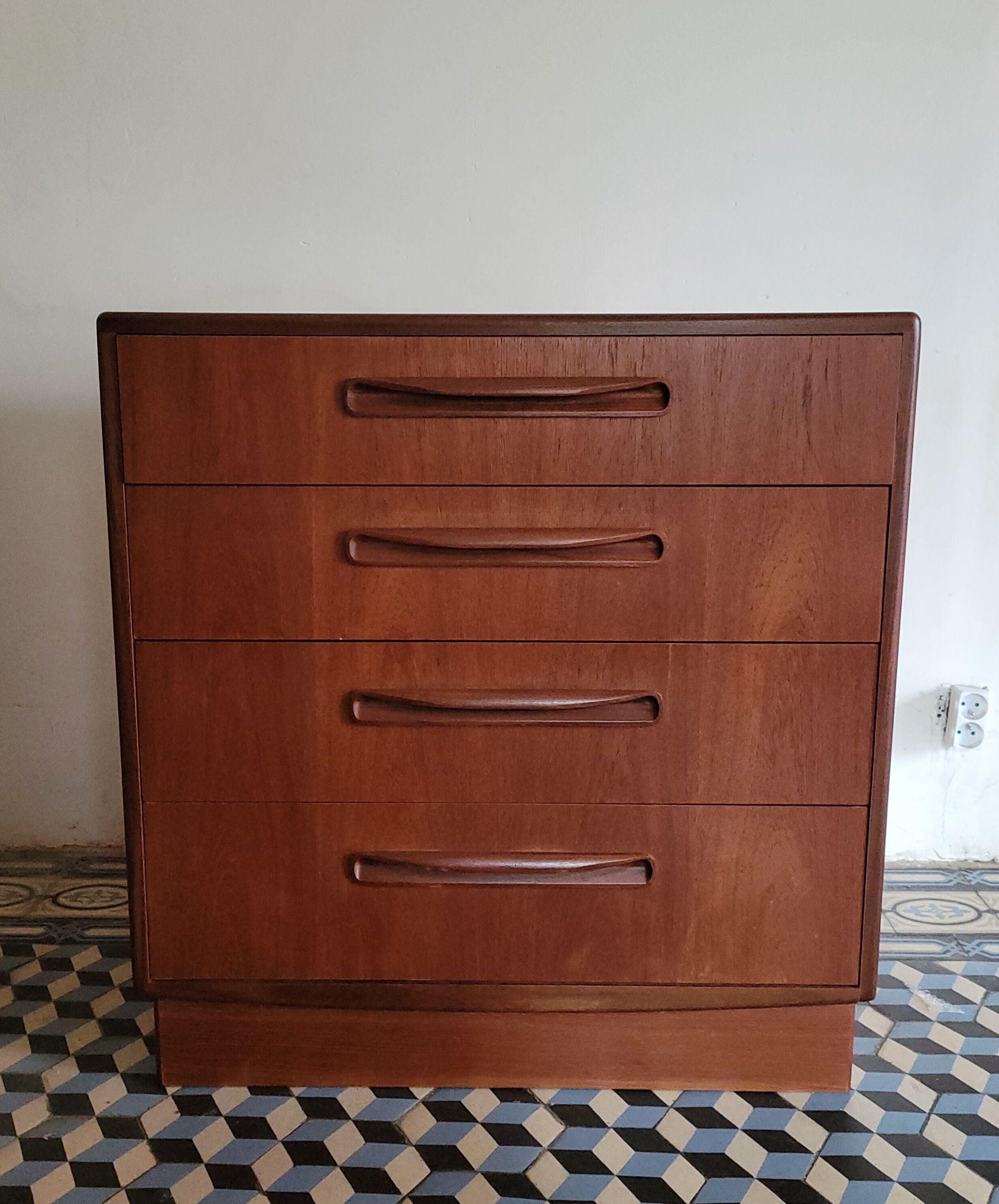 G-Plan Fresco teak chest of drawers