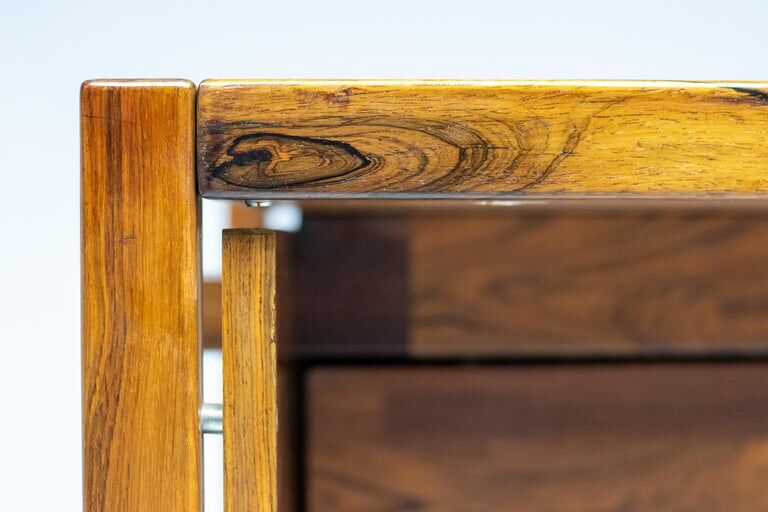 Rare large jacaranda executive desk by Jorge Zalszupin, L’Atelier São Paulo 1960