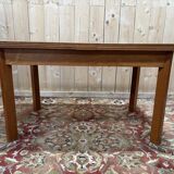 Table with extensions from the 1950s in elm.