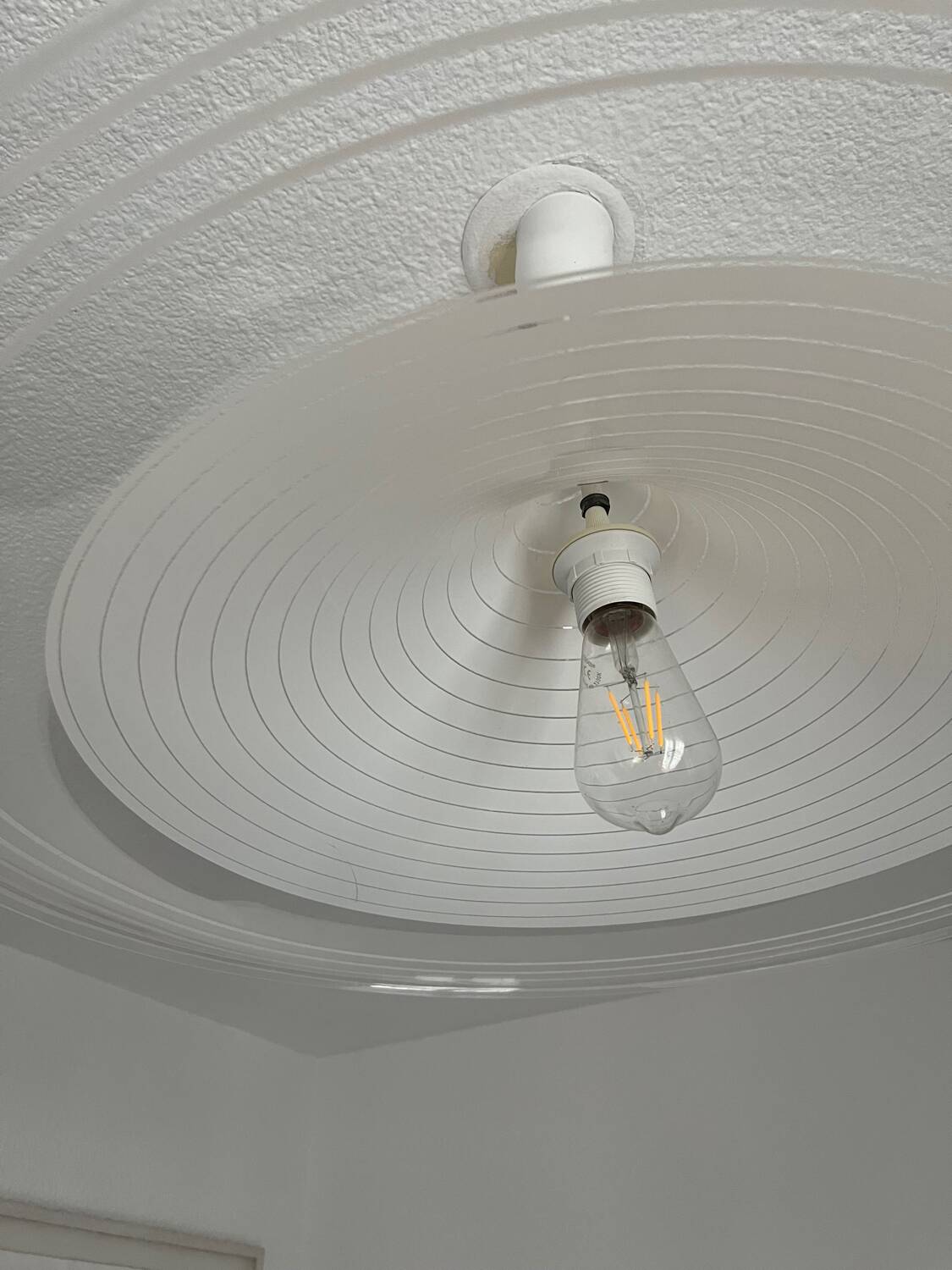 Suspension trompette vintage