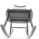 1960s Varjosen Puunjalostus Beech Rocking Chair, Finland