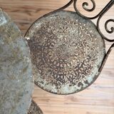 Garden furniture in wrought iron – 19th century, around 1880