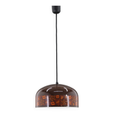 1970s Pendant Lamp with Floral Motiv, Czechoslovakia