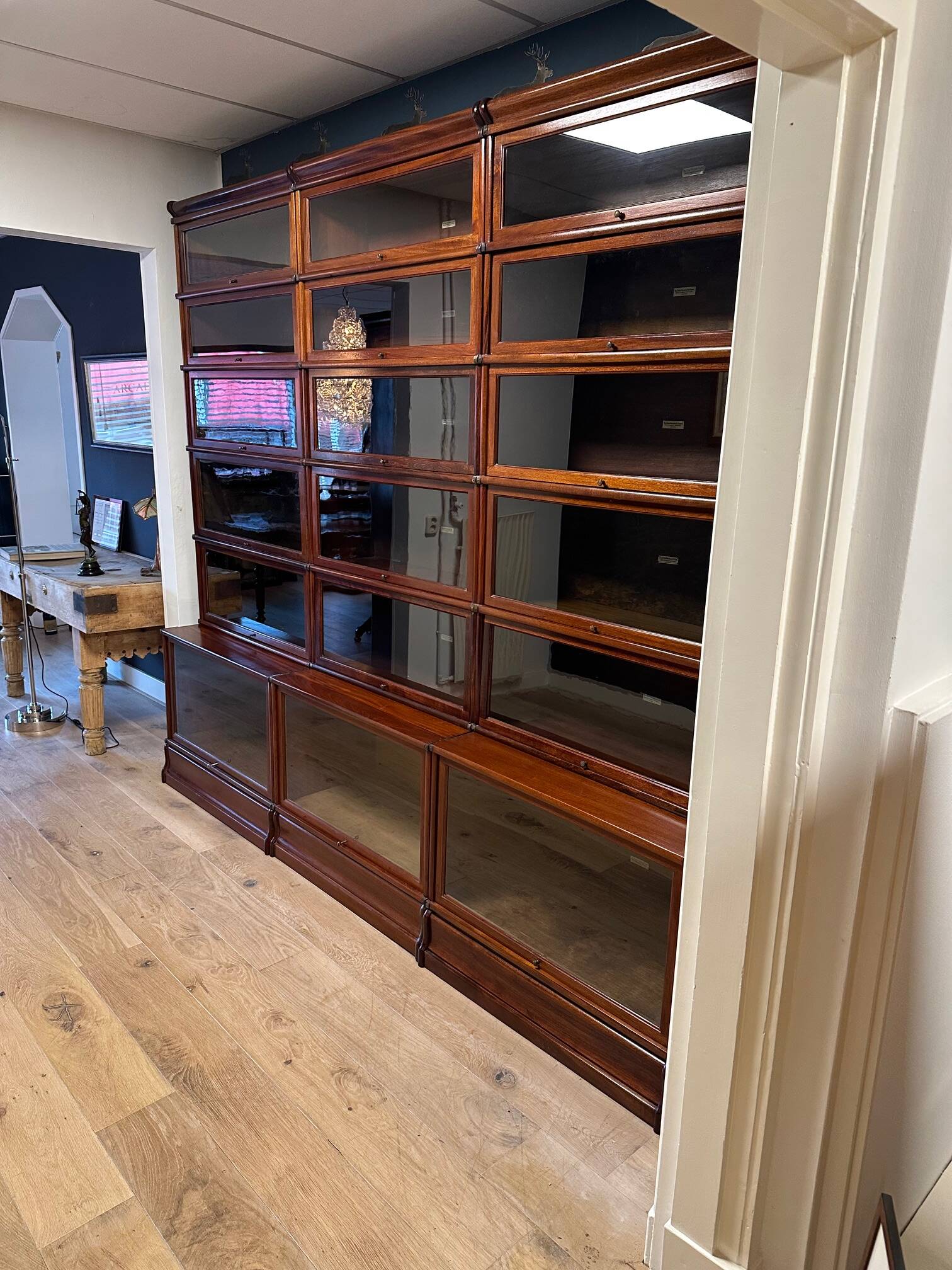Large Globe Wernicke Bookcase
