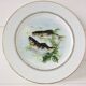 Lot 6 old fish plates, Sofafils porcelain