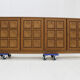 Vintage brutalist sideboard 1970s Gerhard Bartels