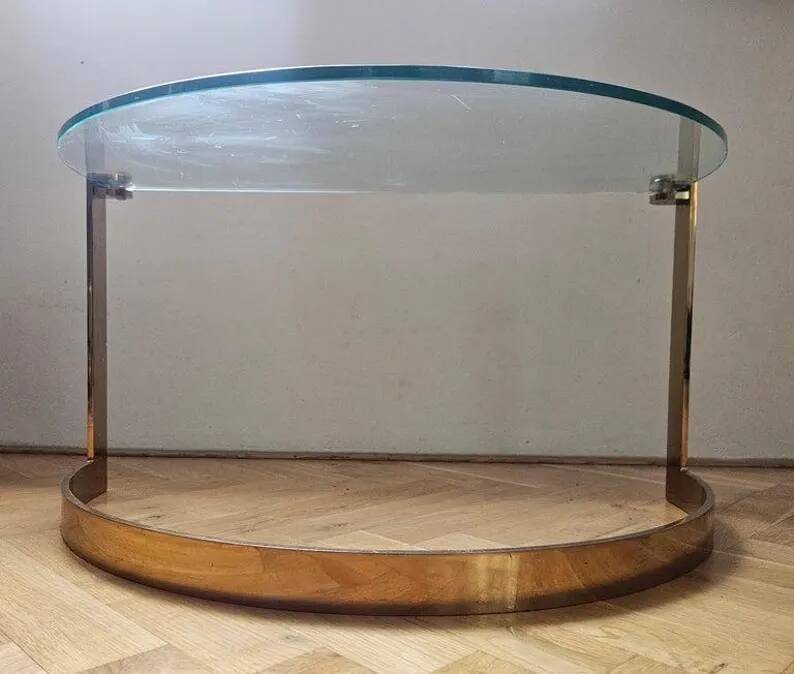 Rare Midcentury Side or Coffee Table, Friedrich Moller for Ronald Schmitt, 1970s