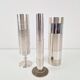 Brutalist Sculptural Metal and Brass Vases from BMF, Germany, 1960s, Set of 3