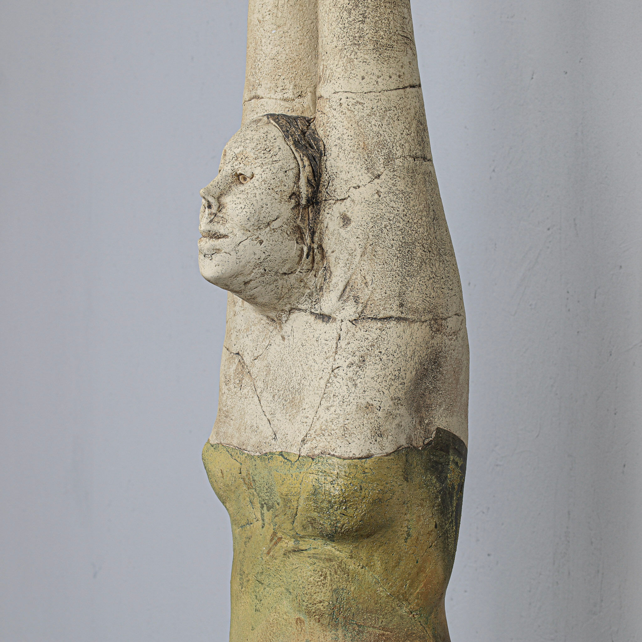 Standing female figure by Sjer Jacobs, Netherlands, 1990s