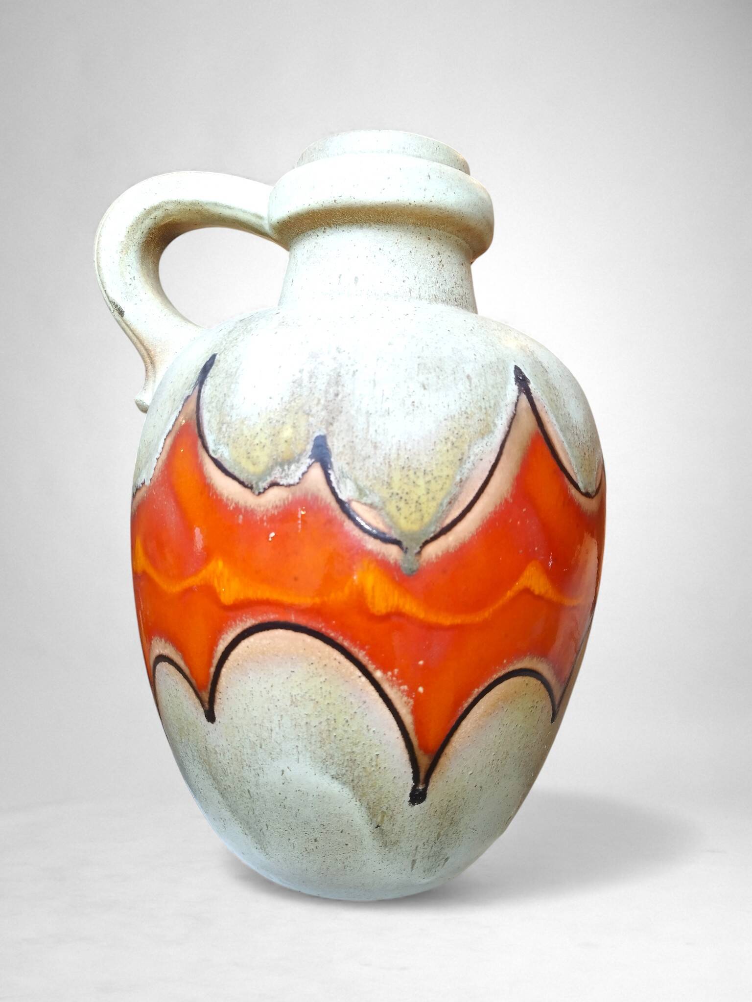 Large Fat Lava ceramic Scheurich
