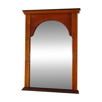 1980 mirror, cherry wood frame, 54/76cm
