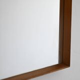Miroir mural scandinave « Evy » des années 1960 par Fröseke – Étiquette originale