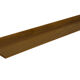 Vintage oak wall rack book shelf wood minimalist 80's design.