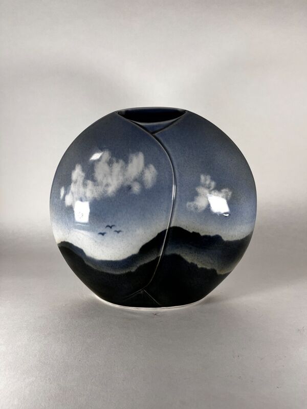 Vase Yves Mohy pour Virebent 1970