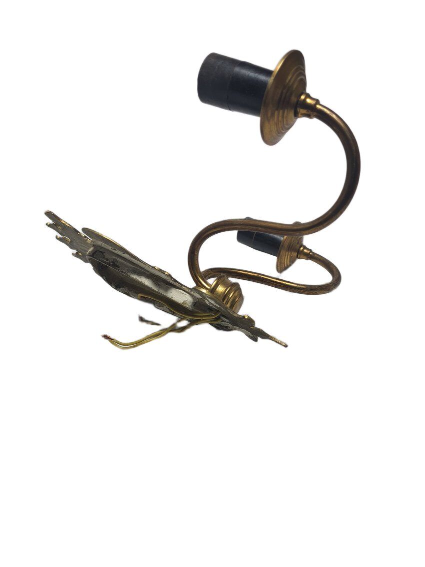 2-armed wall lamp, Poland, 1970s