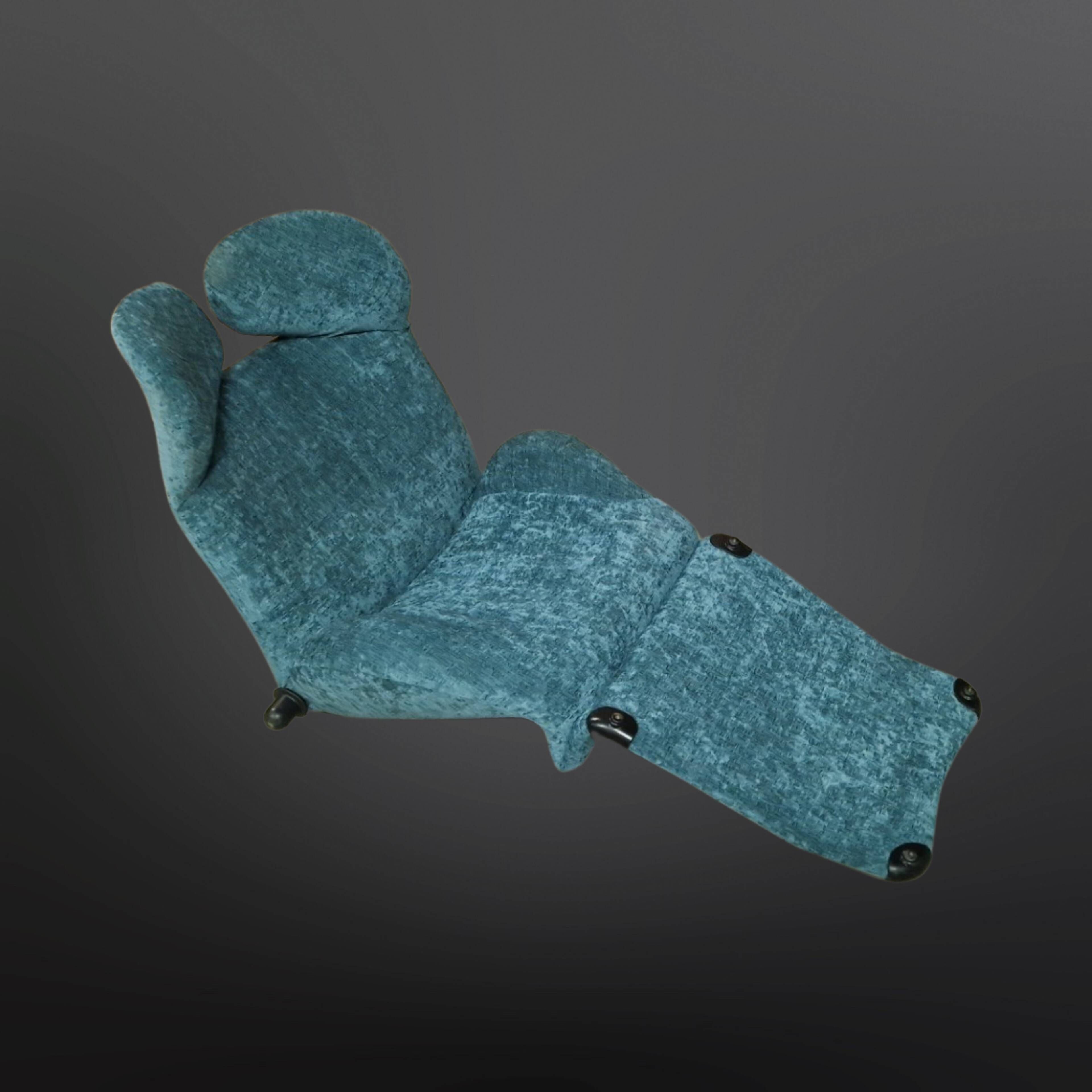 Fauteuil lounge Wink de Toshiyuki Kita pour Cassina Italie 1980
