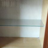 Sideboard and sliding door showcase scandinavian style manufactured from the 60s and 70s