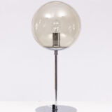 Sölken Luchten Chrome dome table lamp 1970 Germany