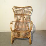 Wicker armchair